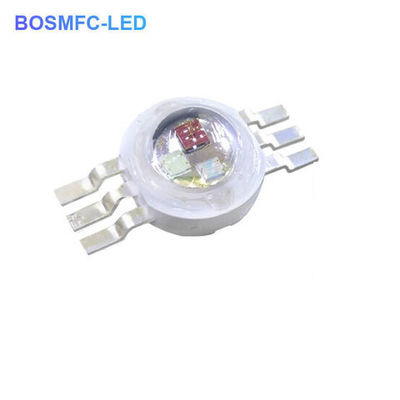 3W RGB หลอด ไฮ พาวเวอร์ LED ชิปหลายฟังก์ชันสําหรับสโปตไลท์