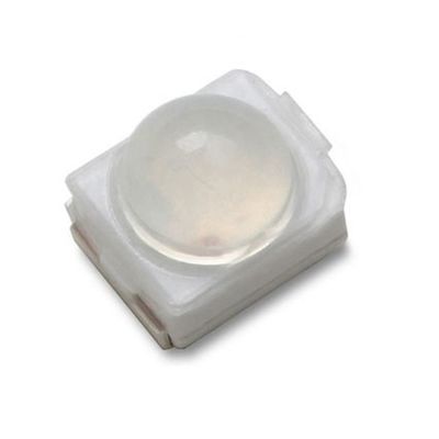 3528 SMD เลนส์ LED หัวหิน 60 องศา อาหารเย็นสีแดงสดใส 2000mcd LED chip diode สําหรับไฟจราจร