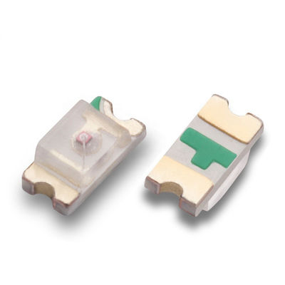 0603 SMD LED สีเหลือง 585-595nm แอมเบอร์แสง 1608 ชิป LED สําหรับตัวชี้แสดงผล LED