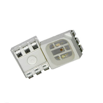 PLCC6 3528 ชิป LED RGB, ชี้ป้ายทะเบียน สีหลาย SMD LED