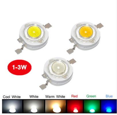 1W 140ml ไฮพาวเวอร์ LED ชิป หลอดกระดาษ 3W สูตรขาวสําหรับไฟฟัน