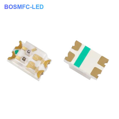 Anti Static Bi Color 0805 SMD LED Chip 2012 สีแดงลึก 660nm &amp; สีเหลือง
