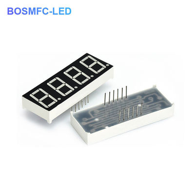 ดําหน้า 4 หลัก 7 ภาค LED โมดูลแสดงผล 0.56 นิ้ว