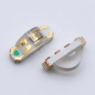 มุมมองด้านข้าง 1206 Multi Color SMD LED สําหรับเครื่องเสียง ไฟ RGB 1204 LED ชิป With Internal IC Self Flashing