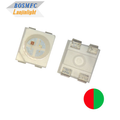 RoHS 20mA LED สีสอง SMD 3528 แสงแดงและเขียว สําหรับแผ่น LED