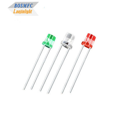 เลนส์ระบายน้ํา 5 มิลลิเมตร สีแดง สีเขียว สีน้ําเงิน มัลติฟункชั่น 0.06W ไลท์ไดโอด์ที่ใช้ได้