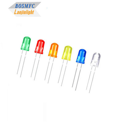 5mm dip LED สีเหลืองกระจายหลายฟังก์ชัน