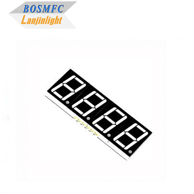 ดําหน้า 4 หลัก 7 ภาค LED โมดูลแสดงผล 0.56 นิ้ว