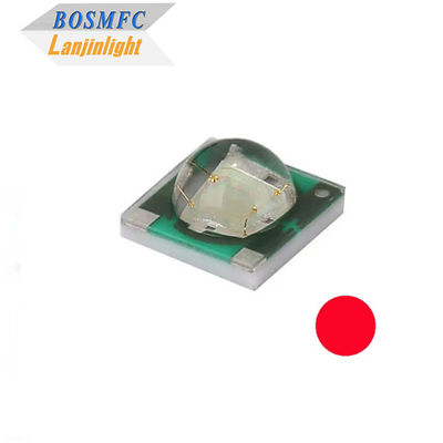 1W 3W สีแดง ไฮพาวเวอร์ LED ชิปไดโอเดส 350mA 700mA 1000mA 3535 SMD 625nm 630nm