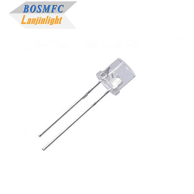 ชิป LED IR Flat Top 5mm ความยาวคลื่น 940nm 850nm สําหรับเซ็นเซอร์ควัน