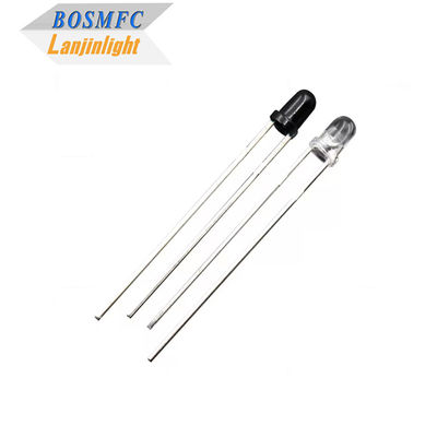 ชิป LED IR 3 มิลลิเมตรที่ทนทาน มีหลายจุดประสงค์ ผ่านรู 940nm 850nm