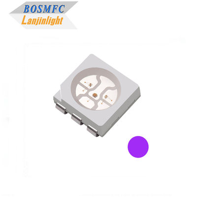 0.2W 5050 ชิป LED UV 400nm 405nm หลากหลายประสงค์สําหรับแสงสตรีป