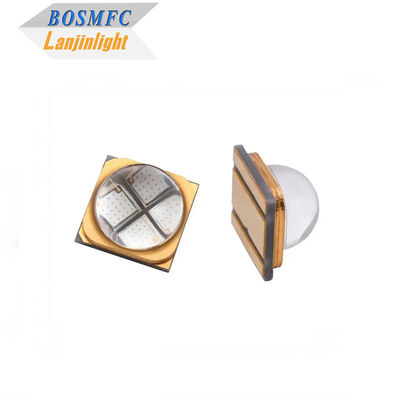 10W UVA UV LED ชิป 6565 6868 พลังงานสูง 365nm 385nm 395nm 405nm สําหรับเครื่องพิมพ์