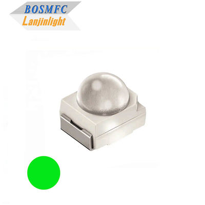 ไฟจราจร 3528 SMD LED ความสว่างสูง 60 องศา สีเขียว ไฟโฟม โดม เลนส์สําหรับไฟรถ