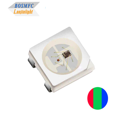 3.5V-5.5V 5050 RGB LED พร้อม WS2812B IC หลายสี ทนทาน SK6812