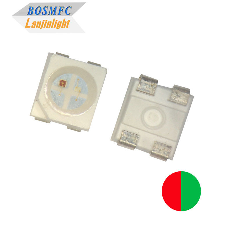 RoHS 20mA LED สีสอง SMD 3528 แสงแดงและเขียว สําหรับแผ่น LED