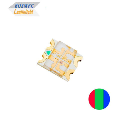 1206 RGB LED 20mA Anti Static 3216 ท็อปมอนท์ สีหลาย SMD LED