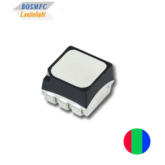 2727 RGB LED ไดโอ้ดสีเต็ม PLCC6 RGB SMD LED สําหรับจอแสดงผล LED ในและนอก