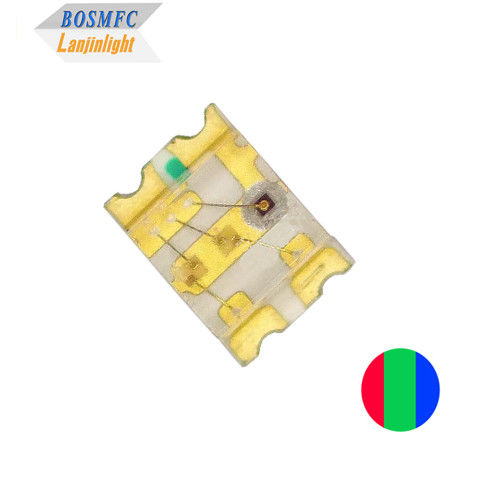 0805 RGB SMD 2012 ชิป LED สามสี สําหรับการส่องแสงแบบไดนามิก