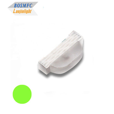 60mW ปราคติกด้านมอง LED SMD 0805, เหลือง เขียว 568nm - 573nm ไฟภายใน ชิป LED ตัวเดียว