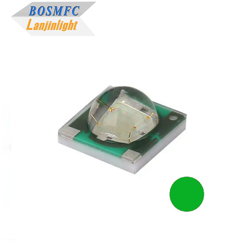 สีเขียว ไฮพาวเวอร์ LED ชิป 3535 SMD ไดโอเดส ไฮลูเมน 3W