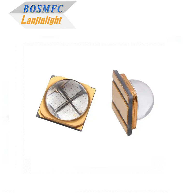 10W UVA UV LED ชิป 6565 6868 พลังงานสูง 365nm 385nm 395nm 405nm สําหรับเครื่องพิมพ์