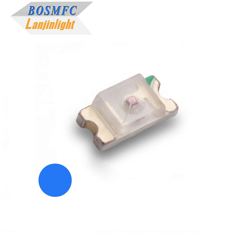 0603 SMD LED สีน้ําเงินชิป 1608 LED ไดโอ้ดปล่อยแสง LED โรงงานขายสําหรับ LED ตัวชี้วัดจอ