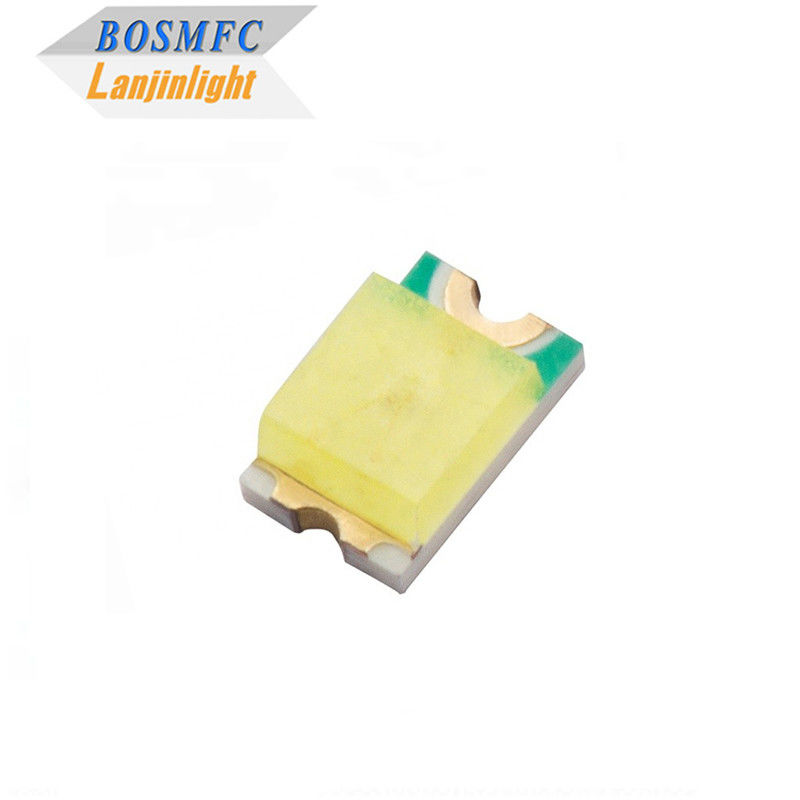 ชิป LED SMD สีขาวเย็น 0805 0.06W สําหรับไฟชี้แจงรถ