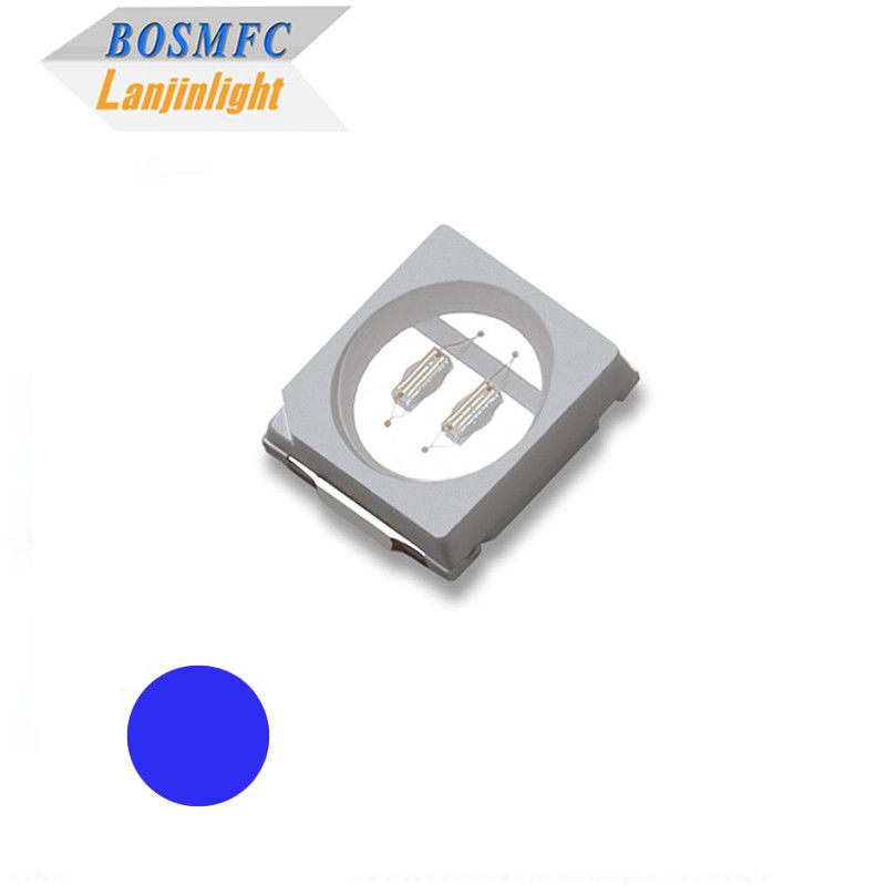 Anti Static 1W 3030 SMD LED Chip แสงสีฟ้าที่ใช้ได้ 460-472nm LED สําหรับสระว่ายน้ํา