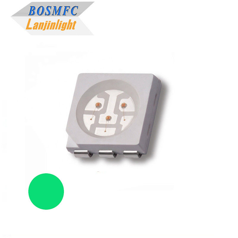 5050 SMD LED 0.2w ไดโอ้ดปล่อยแสงสีเขียวสําหรับ ไฟรถไฟ ไฟทีวี ไฟแผ่น LED แบบยืดหยุ่น