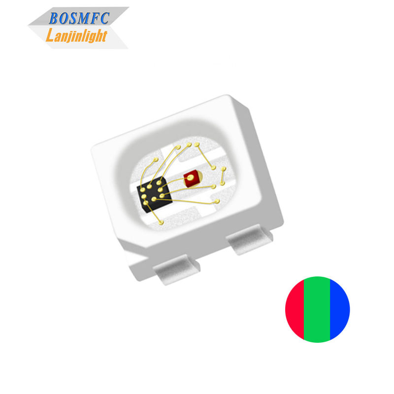 Smart SMD 2121 RGB LED ชิป IC ในตัว SK6812 WS2811 WS2812 ที่สามารถติดต่อได้สําหรับแผ่นแสงตกแต่ง
