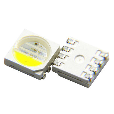 5050 RGBW RGB SMD LED Diode 5054 20mA สําหรับแผ่น LED หลายสี