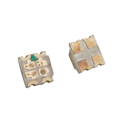 0603 RGB LED Diode Tri Color 1615 SMD LED Chip สําหรับตัวชี้วัด