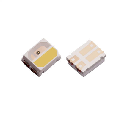 สถาน 0.2W 2835 SMD LED สีสอง สีแดงและสีขาวอบอุ่น CCT2700-3200K Anti Static Bright LED Chip