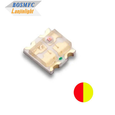 Anti Static 0603 LED SMD สีสอง สีแดงและเหลือง 1615 LED Chip Super Bright