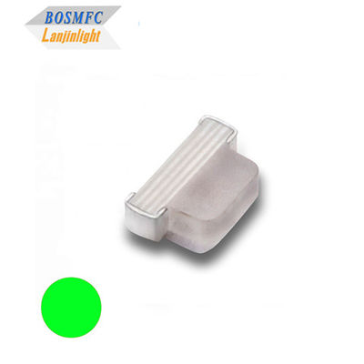 2.8V-3.4V SMD Side View LED 0603 0602 สีเขียว 525nm สําหรับโทรศัพท์มือถือ