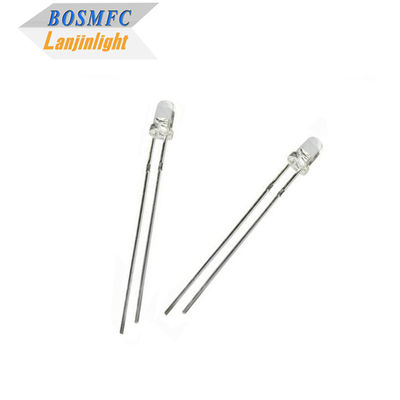 1050nm F3 LED อินฟราเรดไกล การสลายความร้อน, เครื่องตรวจจับการสะท้อนแสง 3mm IR LED