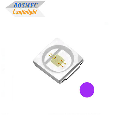 385nm 395nm ชิป LED Ultraviolet, SMD LED 3030 1W