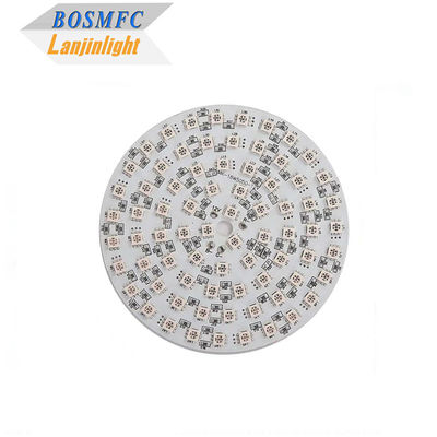 5050 RGB SMD LED PCB Board Assembly 12V 24V 18W อลูมิเนียมที่กําหนดเอง