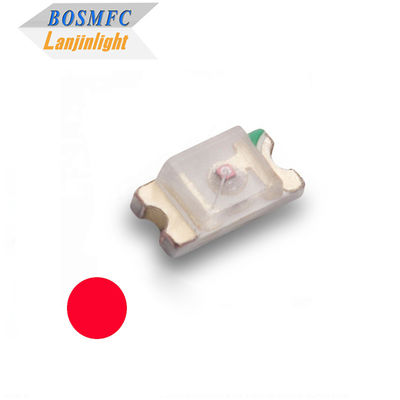 Anti Static Red 0603 ชิป LED อิเล็กทรอนิกส์รถยนต์ พลังงาน LED SMD 1608