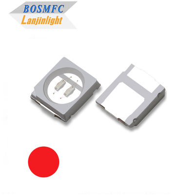 3030 SMD LED ชิป 1W ชิปคู่ ไฮลูเมน 660nm แสงแดง