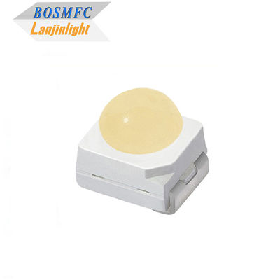 0.06W ทนทาน LED ไดโอเดส ชิป Dome Lens 3528 SMD LED เย็น ขาว อุ่น ขาว ชิป LED