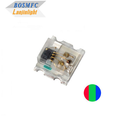 12mA 0807 RGB LED สร้างใน IC 5v Anti Static 0805 สีหลากหลาย LED SMD