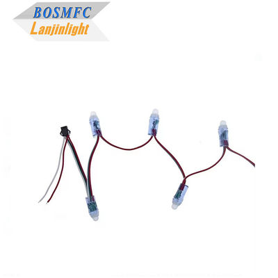 RGB Full Color Pixel Waterproof WS2811 พิกเซลดิจิตอลที่ติดต่อได้ LED Globe สตริง ไฟ 12mm DC 5V