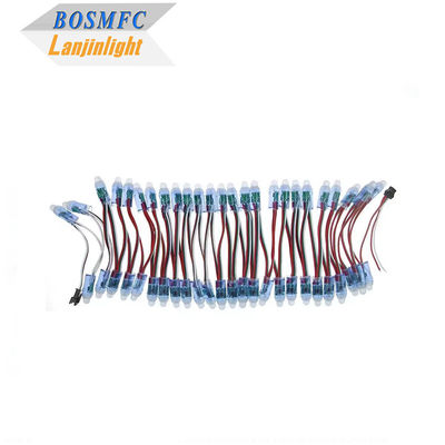 RGB Full Color Pixel Waterproof WS2811 พิกเซลดิจิตอลที่ติดต่อได้ LED Globe สตริง ไฟ 12mm DC 5V