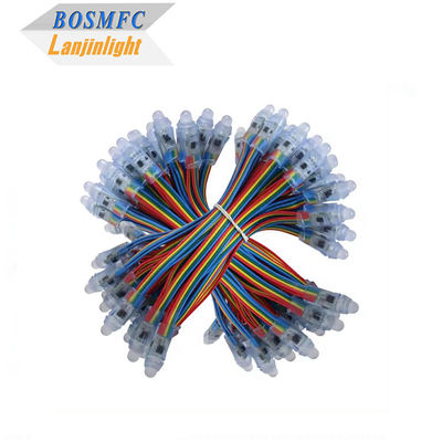 สนามสวนกลางแจ้ง สถานที่ทัศนศึกษา 108 รุ่น RGB สีเต็ม โปรแกรม Pixel LED Light DMX 512 Point Light