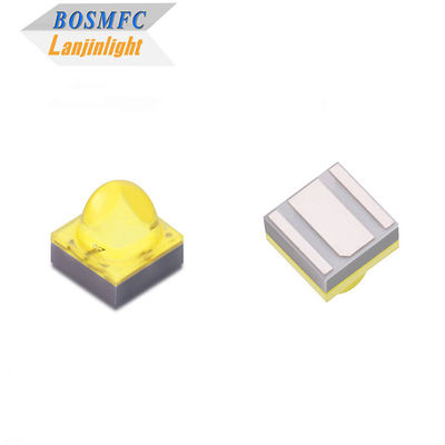 พลังงานสูง 1-3W แสงแดง / เขียว / น้ําเงิน / ขาว / เหลือง 2525 SMD LED Diode Dome Lens สําหรับแสงรถ