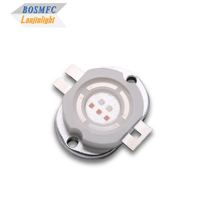 แหล่งกำเนิดแสง LED แบบรวม 5W สีแดง+น้ำเงินกำลังสูง สำหรับการบำบัดด้วยสเปกตรัม