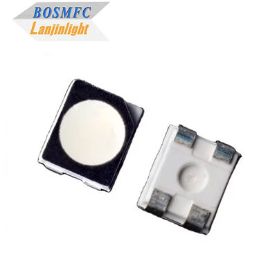 3528 SMD LED 3 สี RGB PLCC-4 ชิป ไลท์เอมิติ้ง ไดโอเด่ พร้อมเคสสีดําสําหรับไฟหลังและตัวชี้วัด