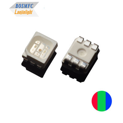 PLCC6 3528 ชิป LED RGB, ชี้ป้ายทะเบียน สีหลาย SMD LED